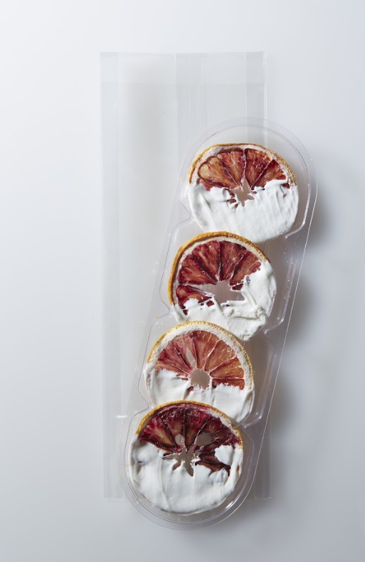 crispy blood orange crème chocolate slices | artisanal pack | 1.8oz
