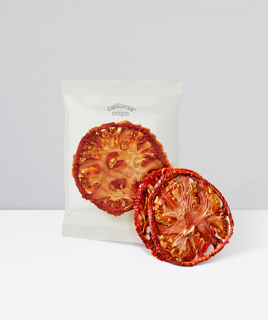 crispy tomato slices | single packs  | 12 in case