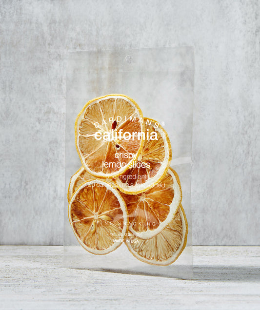 crispy lemon slices | artisanal pack  |  0.3oz