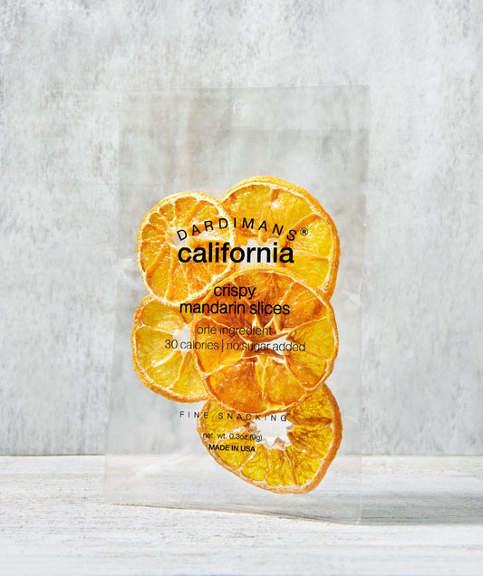crispy mandarin slices | artisanal pack  |  0.3oz