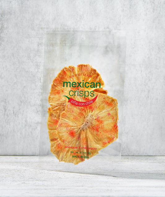 crispy pineapple slices w/tajin seasoned | artisanal pack | 0.3oz