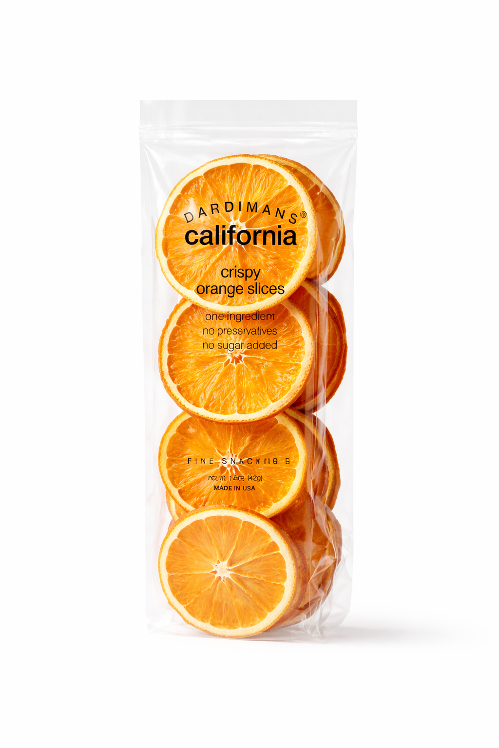 orange crisps clear pack