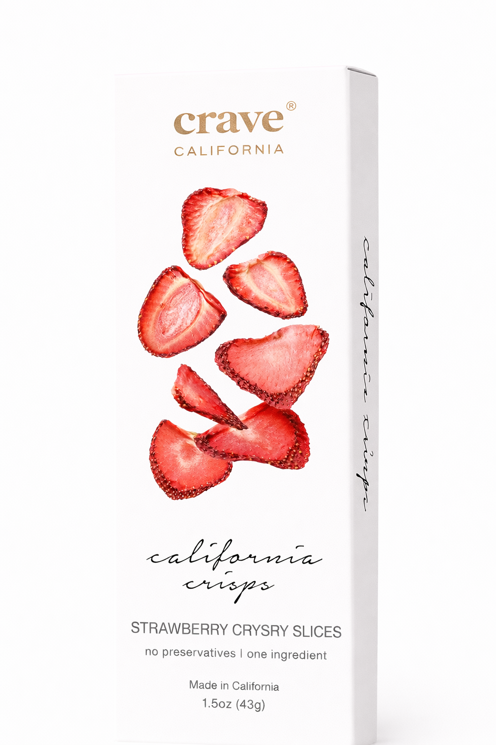 strawberry crisps box