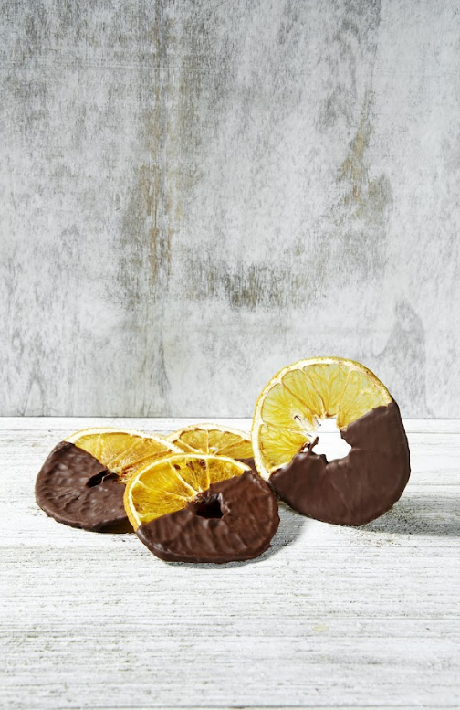Crispy Orange Dark Chocolate Slices | Artisanal Snack pack