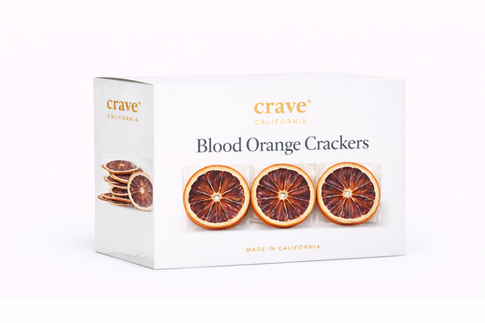 blood orange crackers box