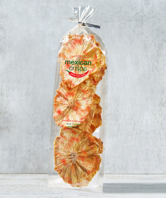crispy pineapple slices w/tajin seasoned | artisanal pack | 1oz