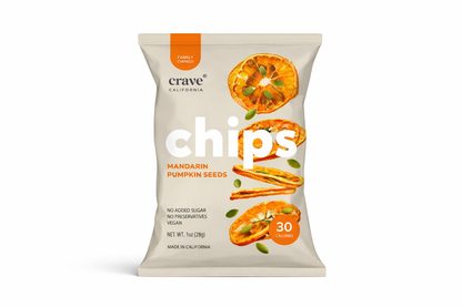 mandarin pumpkin seed chips