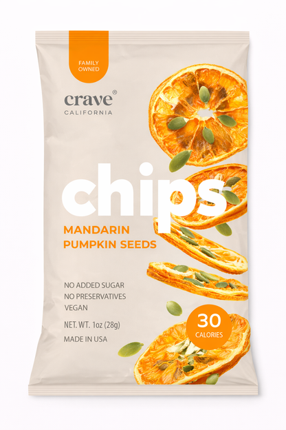 mandarin pumpkin seeds | flat pack