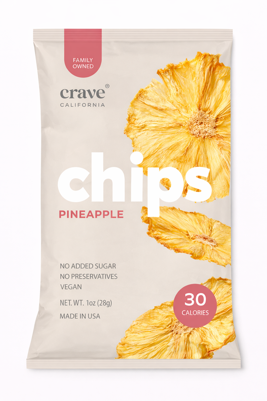 pineapple chips | flat pack