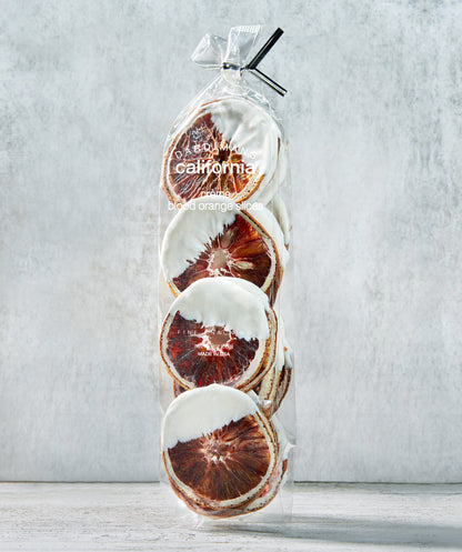 crispy blood orange crème chocolate slices | artisanal pack | 1.8oz