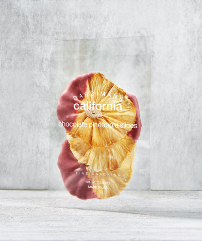 Crispy Pineapple Ruby Chocolate Slices | Artisanal Snack pack