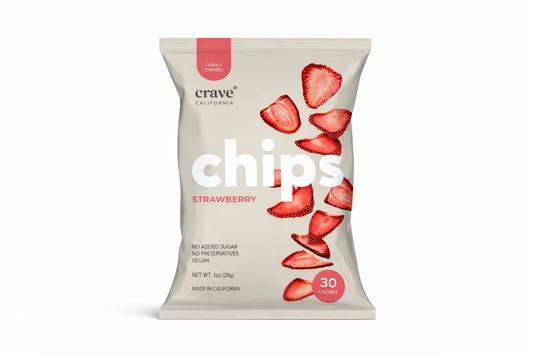 strawberry chips