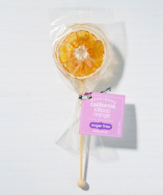 orange lollipop