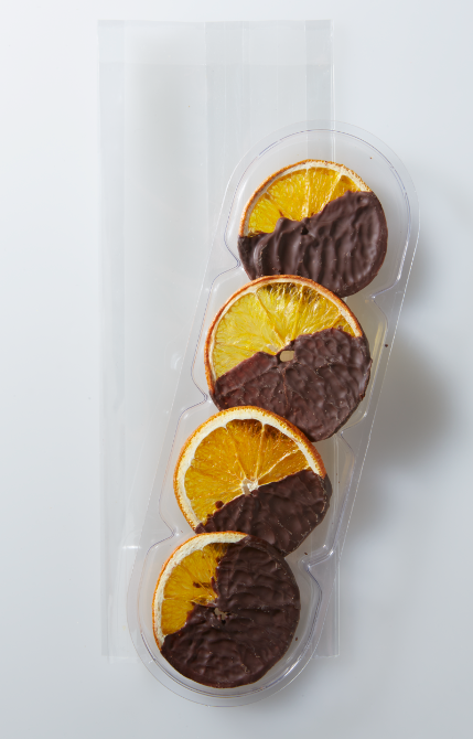 Crispy Orange Chocolate Slices | Snack pack